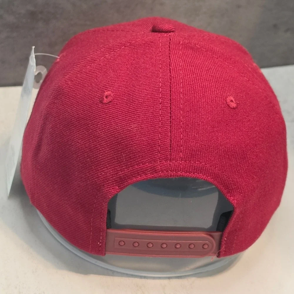 Pearl Harbor Hawaii Pacific Historic Parks Snapback Hat Memorial Patch Cardinal